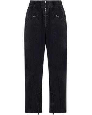 Isabel Marant Utility Zip Track Trousers - Black
