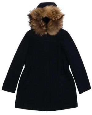 Weekend by Maxmara Hooded Overcoat - Blue