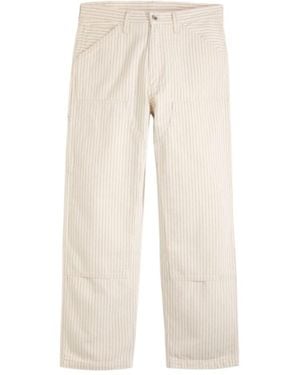 Levi's 568 Loose Straight Double-Knee Carpenter Trousers - Natural