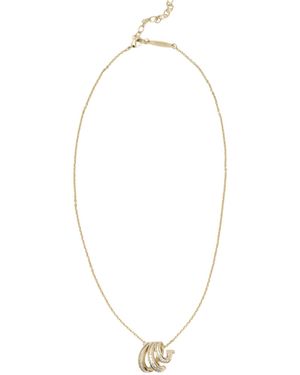 Ferragamo Gancini Necklace - White