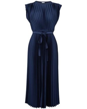 JOSEPH Volta A-Line Dress - Blue