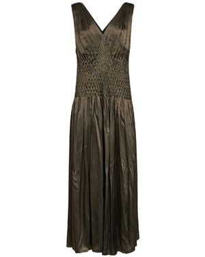 KHAITE Nola Dress - Green