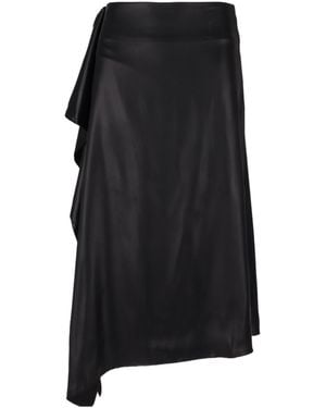 Niccolò Pasqualetti Nota Satin Skirt - Black