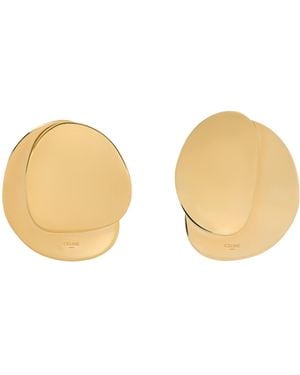 Celine Petale Earrings - Metallic