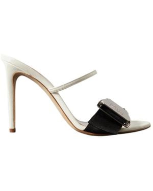 Loewe Open-Toe High-Heeled Sandals - Metallic