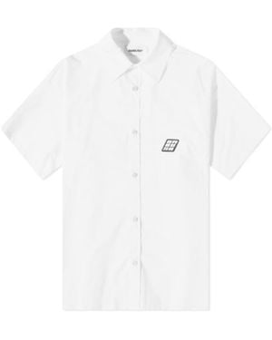 Ambush Oversized Logo Patch Shirt - White