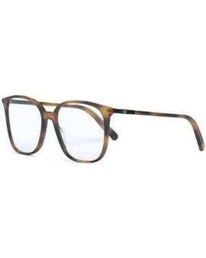 Dior Eyewear Square Frame Glasses - Black