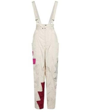 Isabel Marant Cenekla Printed Ski Overalls - White