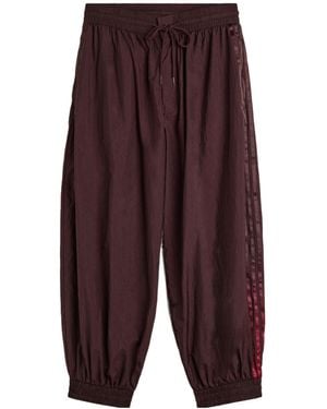 Y-3 Gradient 3-Stripes Track Trousers - Purple
