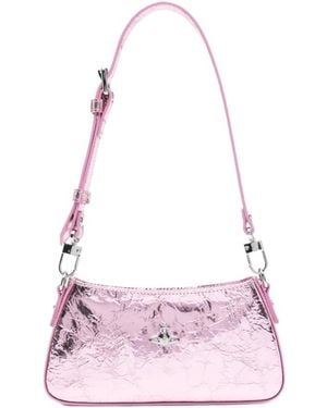 Vivienne Westwood Zippered Shoulder Bag - Pink