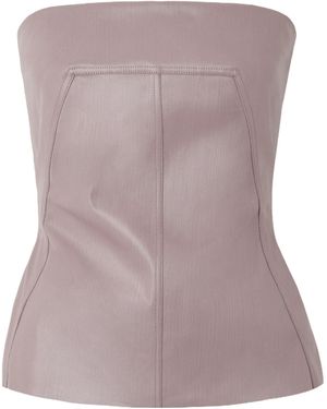 Rick Owens Strapless Corset - Purple