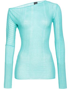 Pinko Logo Patch Top - Blue