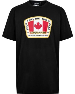 DSquared² Crewneck Shortsleeve - Black