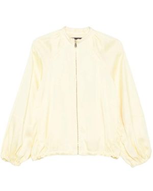 Fabiana Filippi Zip-Fastening Jacket - Natural