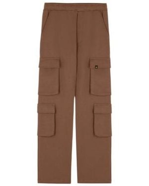 Barrow Cargo-Pocket Trousers - Brown