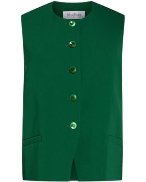 Max Mara Solidcolor Blazer - Green