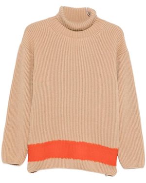 MSGM Turtleneck Sweater - Orange