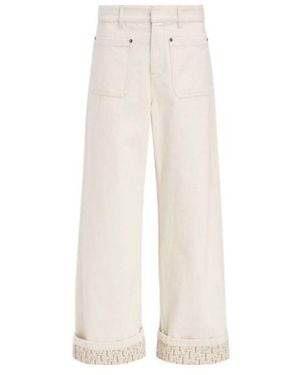 Dior Flared Jeans - White