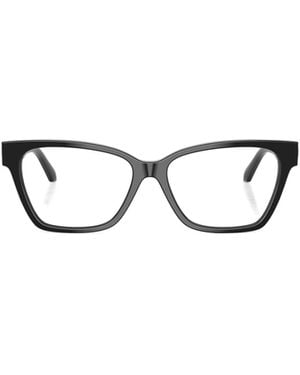 Versace Eyewear Cat-Eye Frame Glasses - White
