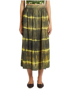 iBlues Elastic Waist Skirt - Green