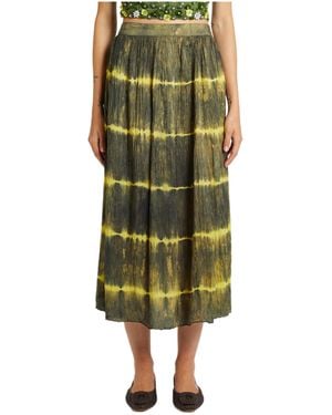 iBlues Elastic Waist Skirt - Green