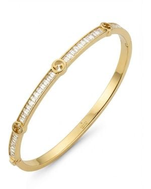 Gucci Blondie Crystal Necklace - Metallic