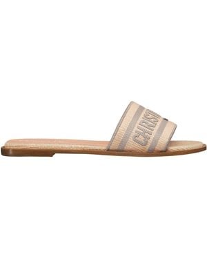 Dior Iviera Dway Slide - White