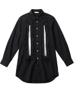 Comme des Garçons Long-Sleeved Shirt - Black