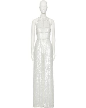 Valentino Sleeveless Jumpsuit - White