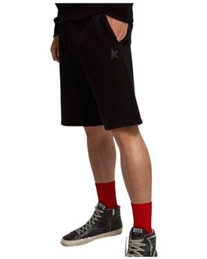 Golden Goose Diego Knee-Length Shorts - Black