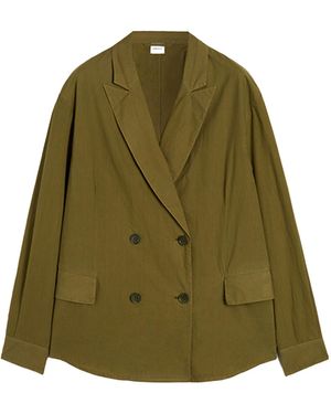 Aspesi Double Breasted Casual Jacket - Green