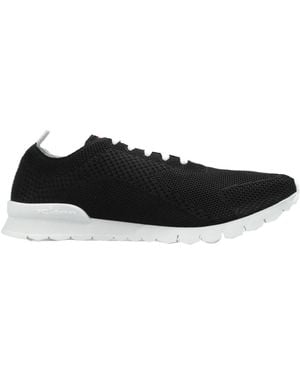 Kiton Lace-Up Trainers - Black
