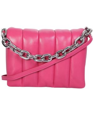 Stand Studio Hera Quilted Shoulder Bag - Pink