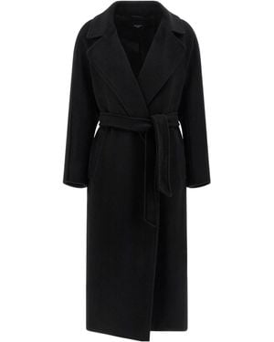 Weekend by Maxmara Long-Sleeved Coat - Black