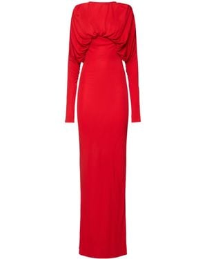 16Arlington Long Sleeve Dress - Red