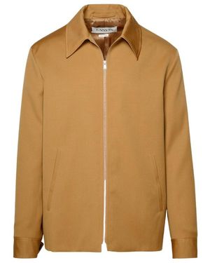 Lanvin Classic Zipped Jacket - Brown