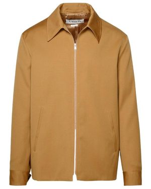 Lanvin Classic Zipped Jacket - Brown