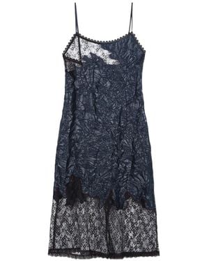ANDERSSON BELL Embroidered Lace Dress - Blue