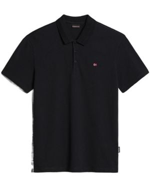 Napapijri Short-Sleeved Polo Shirt - Black