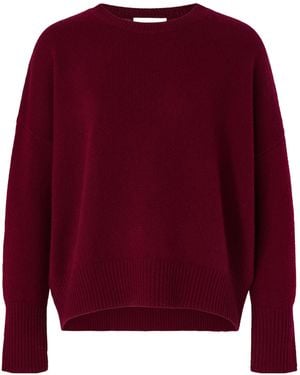 Lisa Yang Cashmere Crew-Neck Jumper - Red