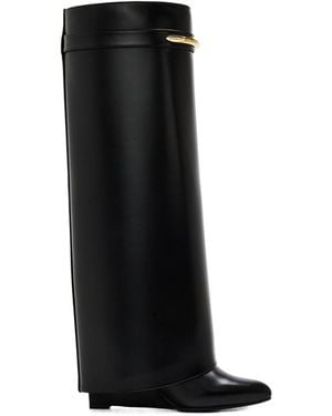 Givenchy Knee-High Fitted Boots - Black