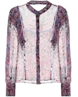 LoveShackFancy Printed Shirt - Pink