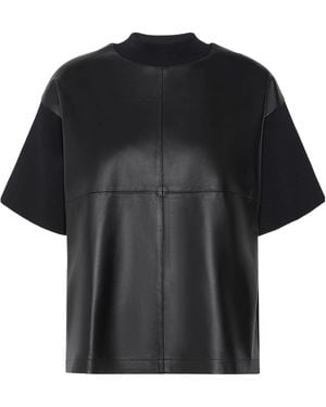 Max Mara Studio Segale Short Sleeve T-Shirt - Black