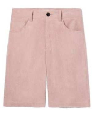 Séfr Jiro Corduroy Shorts - Pink