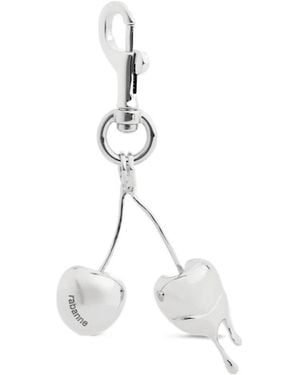 Rabanne Rabanne Melted Heart Keychain - Metallic