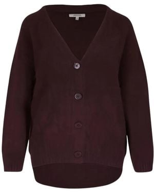 Dorothee Schumacher Long-Sleeved Cardigan - Purple