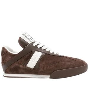 Chloé Lace-Up Sneakers - Brown
