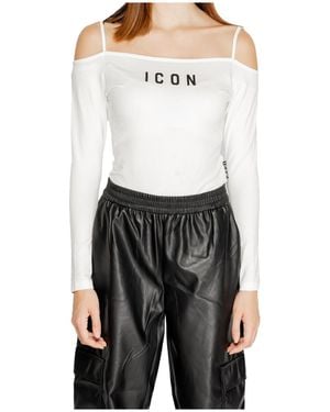 Icons Off-The-Shoulder Jumpsuit - Gray