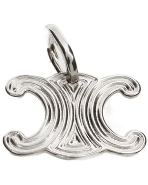 Celine Charms Triomphe Wire - White