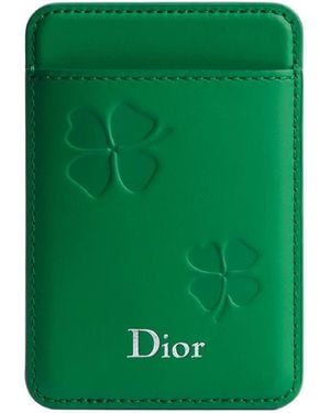 Dior Magnetic Card Holder - Green